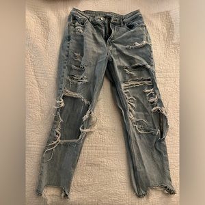 American eagle ripped jeans